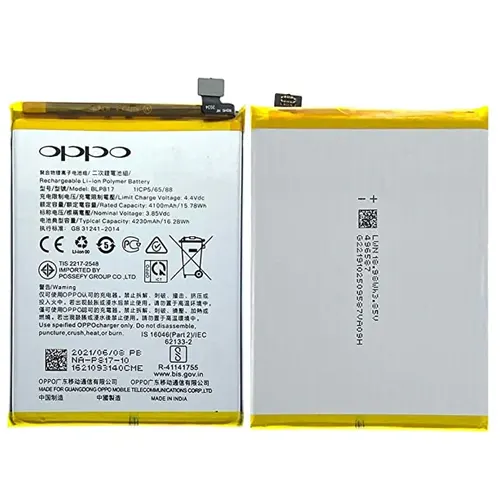 Replacement for OPPO BLP817 A15 / A15S / A3S BATTERY SCS - Quality Phone Parts in Sri Lanka